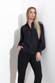 Cotton muslin shirt