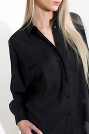 Cotton muslin shirt