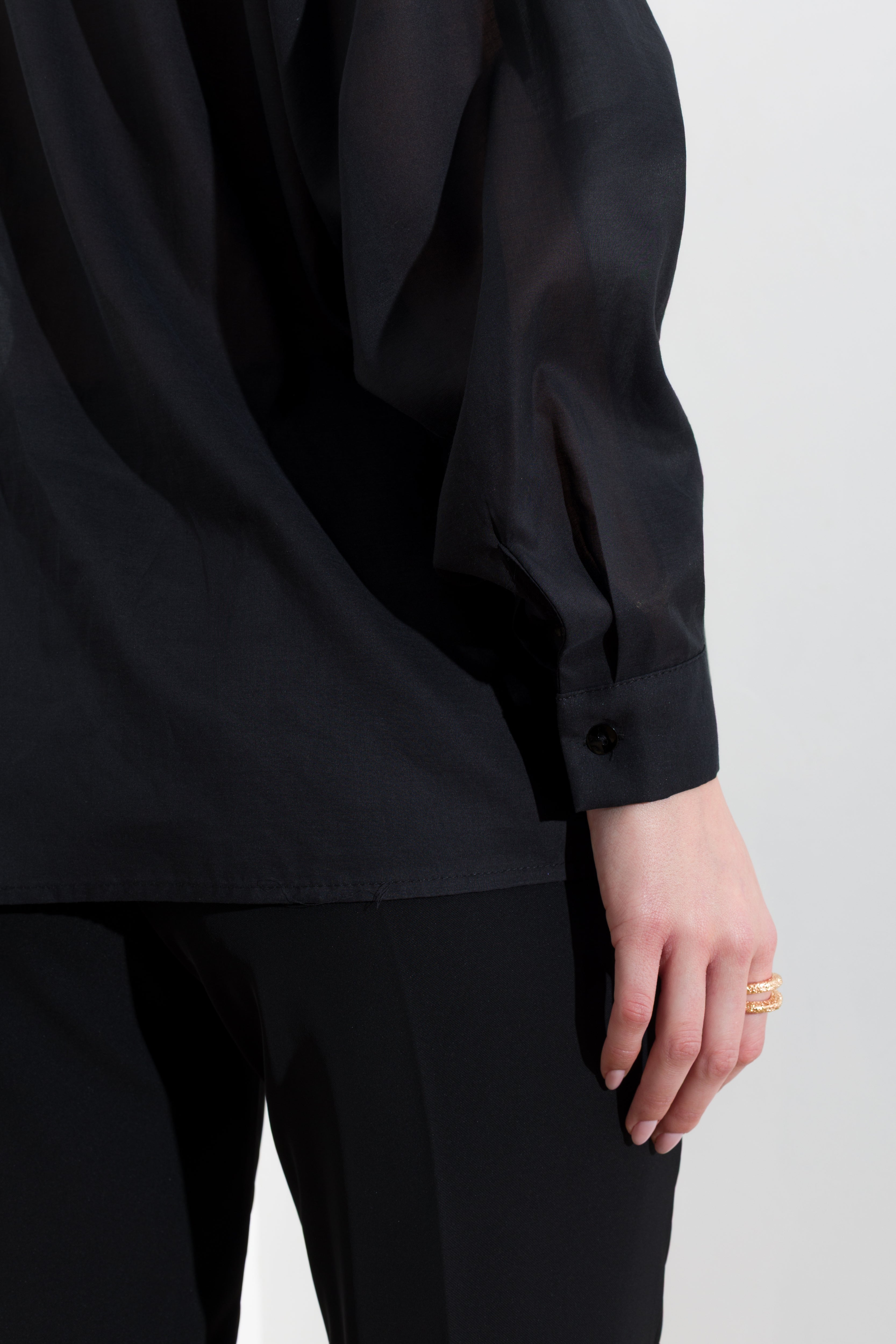 Cotton muslin shirt