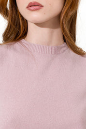Top smanicato girocollo - Friendly Sweater