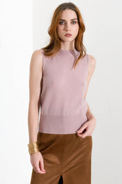 Top smanicato girocollo - Friendly Sweater