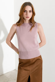 Top smanicato girocollo - Friendly Sweater