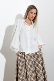 Camicia stropicciata in modal - Compagnia Italiana