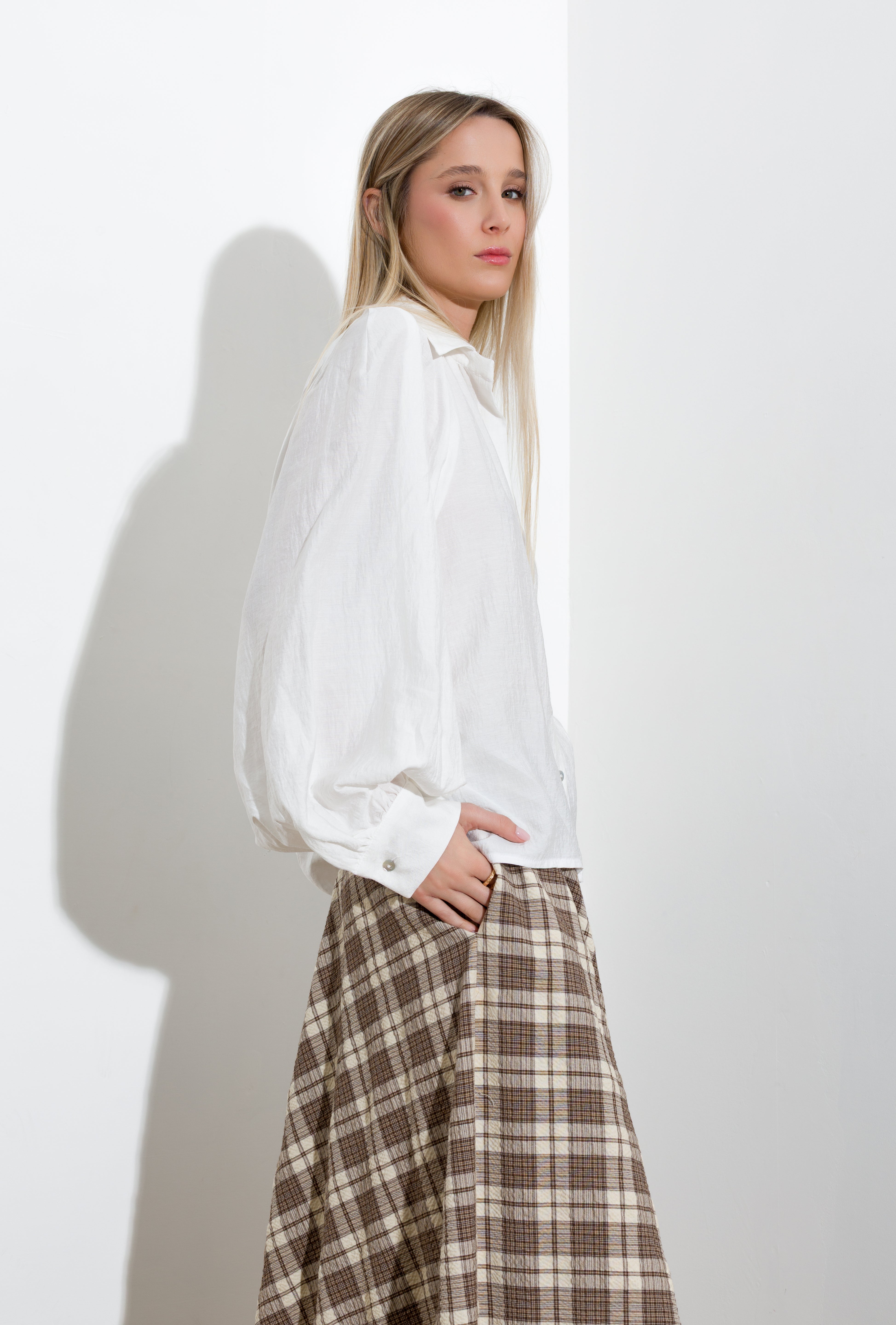 Camicia stropicciata in modal - Compagnia Italiana