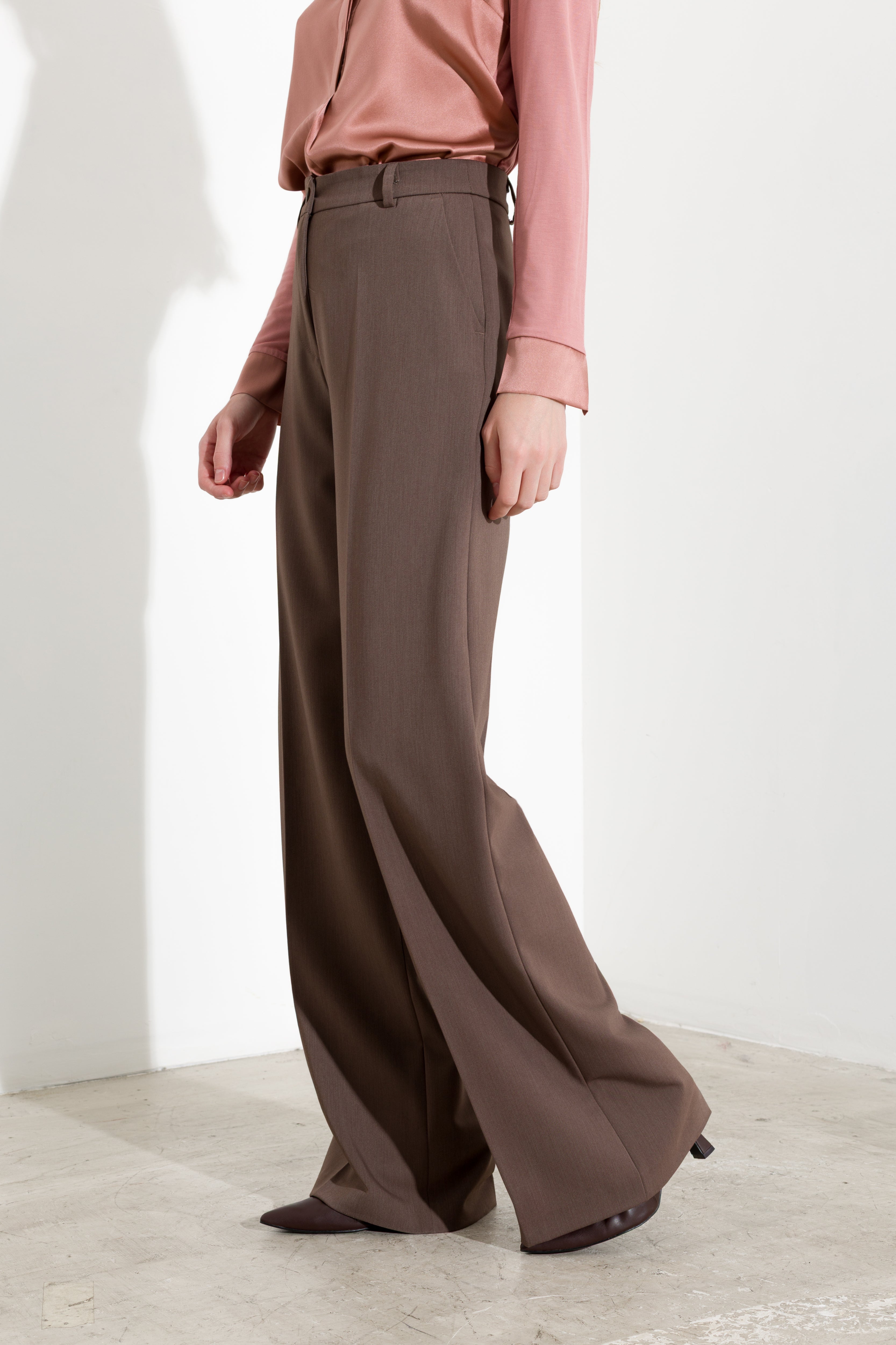 Stretchhose mit geradem Bein