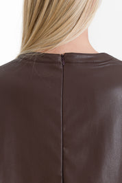 T-shirt in similpelle - Compagnia Italiana
