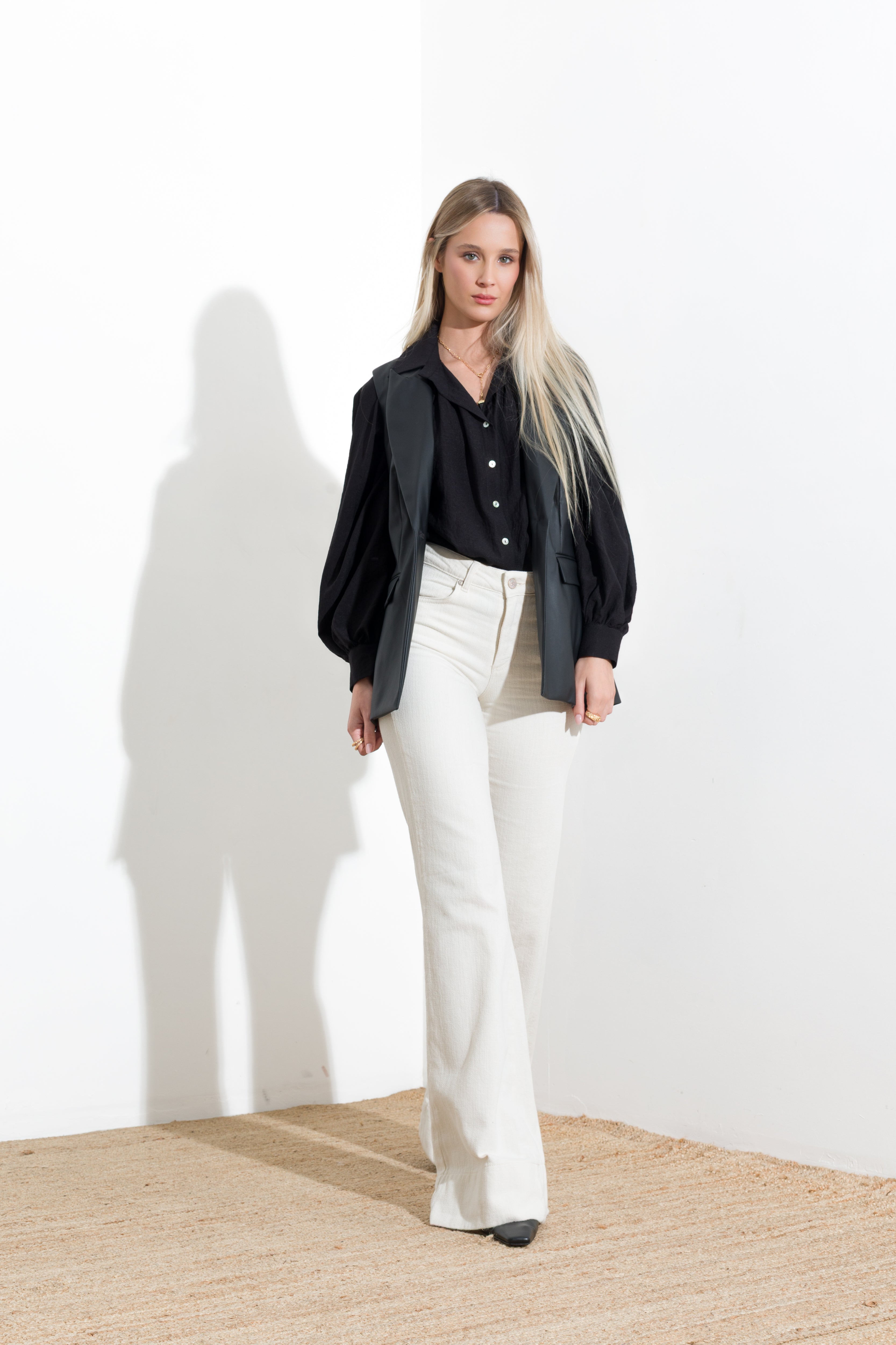 Camicia stropicciata in modal - Compagnia Italiana
