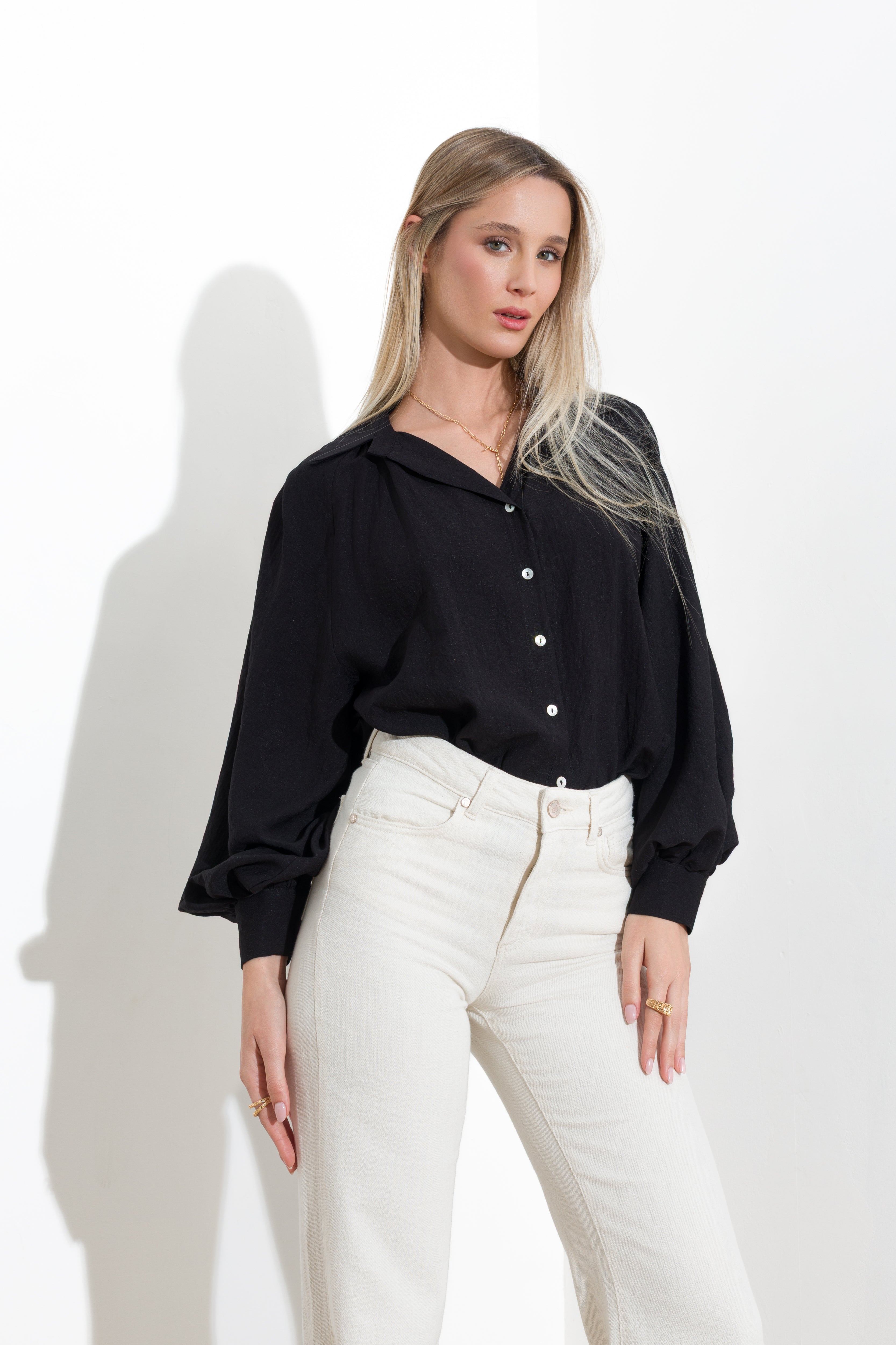 Camicia stropicciata in modal - Compagnia Italiana
