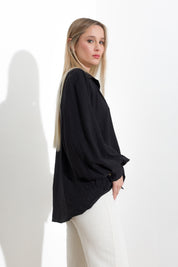 Camicia stropicciata in modal - Compagnia Italiana
