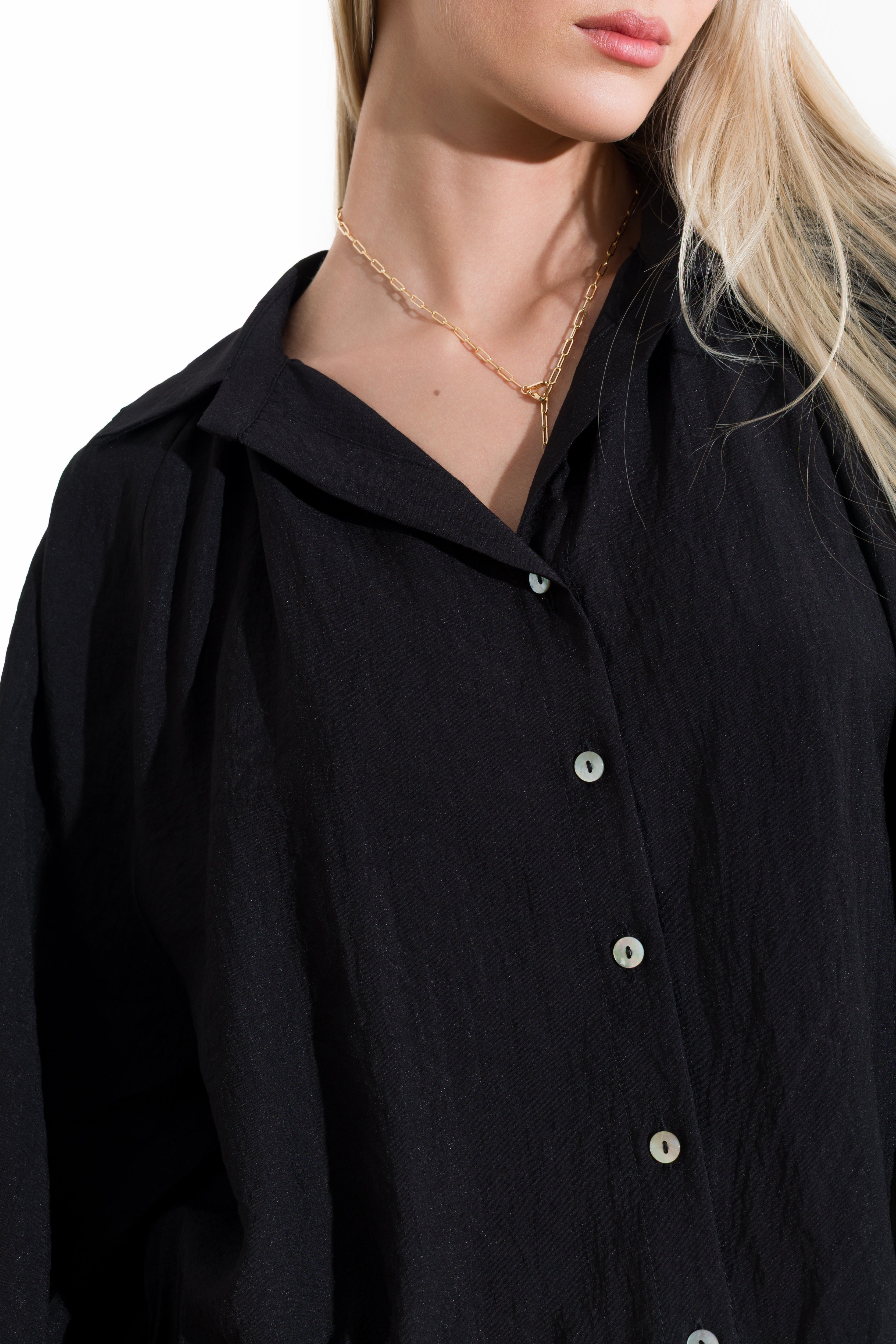 Camicia stropicciata in modal - Compagnia Italiana