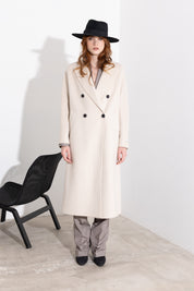 Cappotto lungo doppio petto