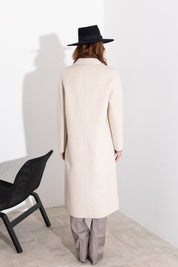 Cappotto lungo doppio petto