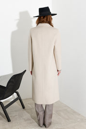 Cappotto lungo doppio petto