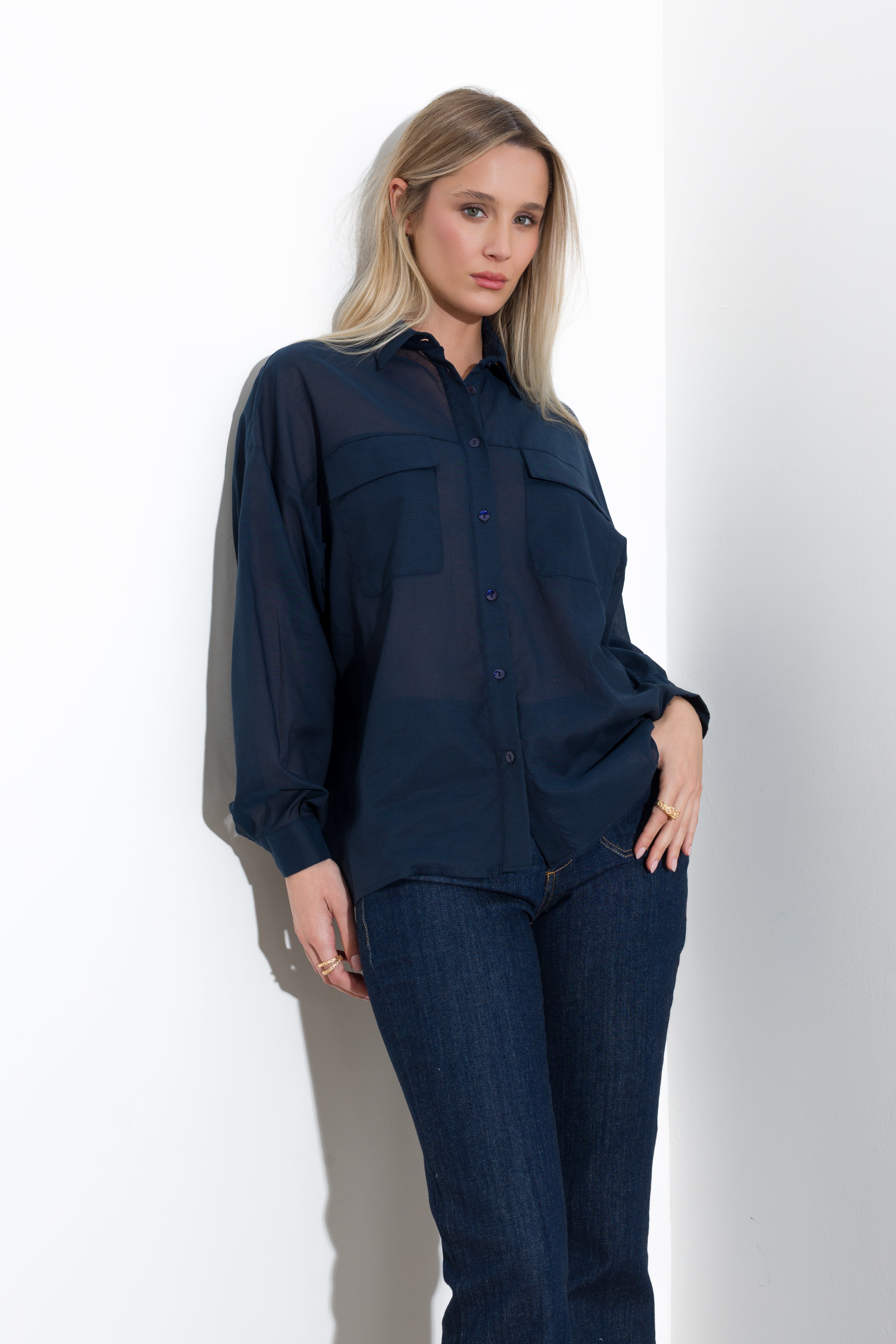 Camicia in mussola di cotone - Compagnia Italiana