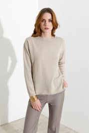 Pull ras-du-cou en cachemire - Friendly Sweater