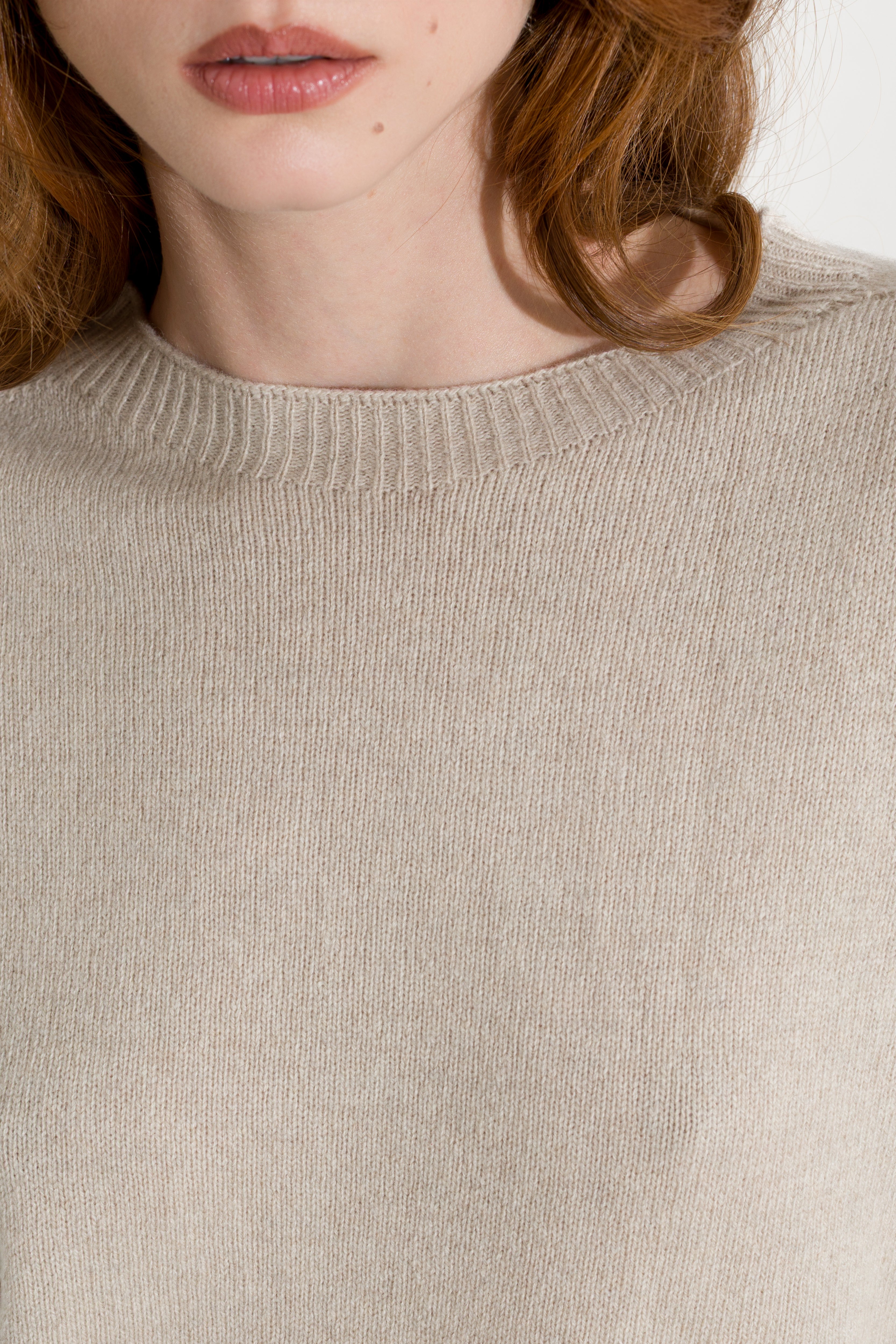 Pull ras-du-cou en cachemire - Friendly Sweater