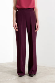 Pantalone a palazzo fluido