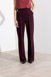 Pantalone a palazzo fluido