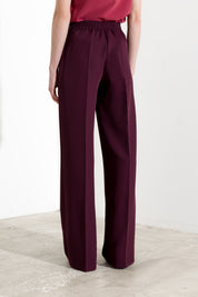 Pantalone a palazzo fluido