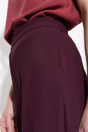 Pantalone a palazzo fluido