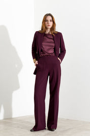 Pantalone a palazzo fluido