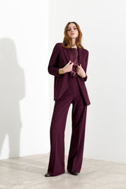 Pantalone a palazzo fluido