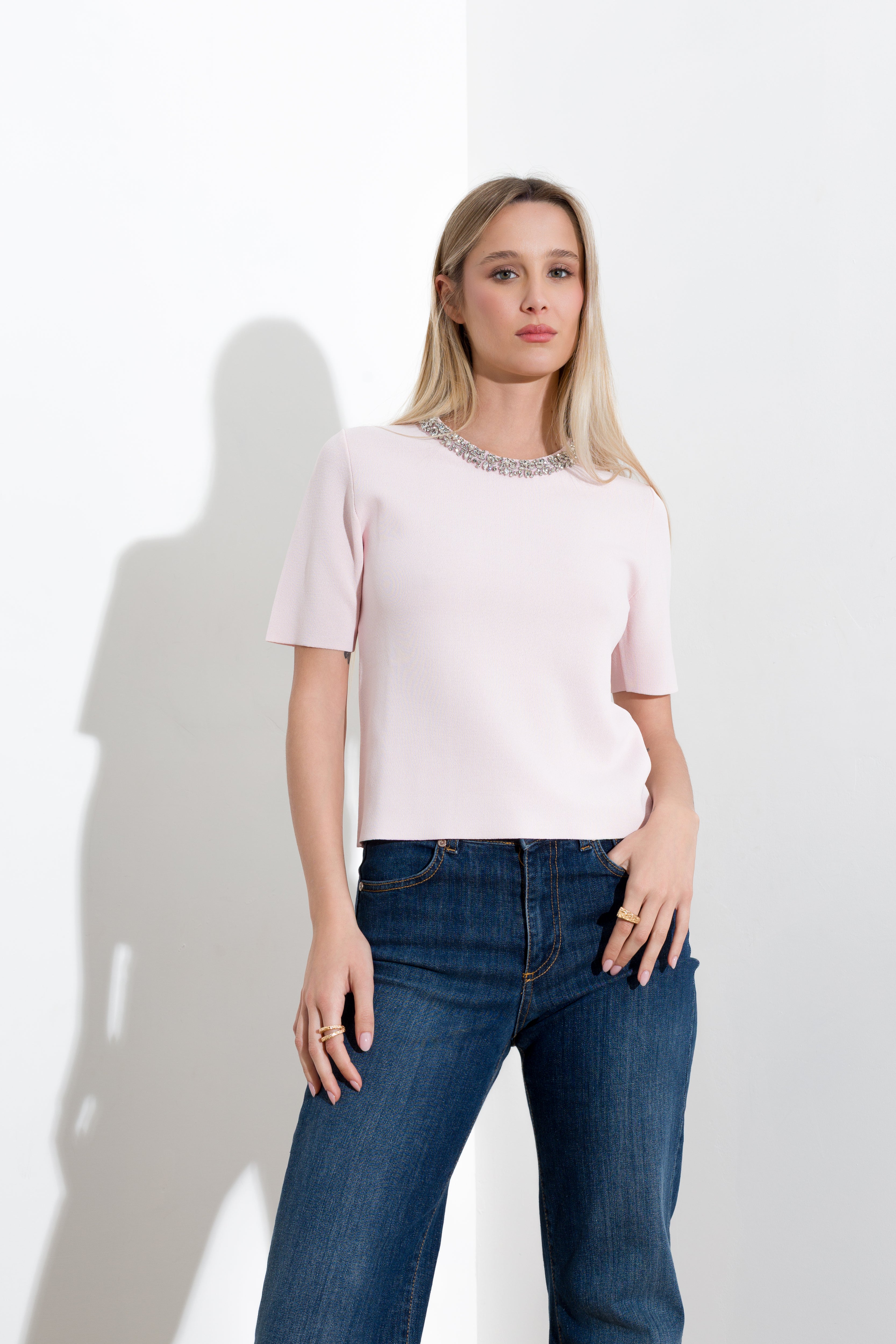 Maglia in punto stoffa - Compagnia Italiana