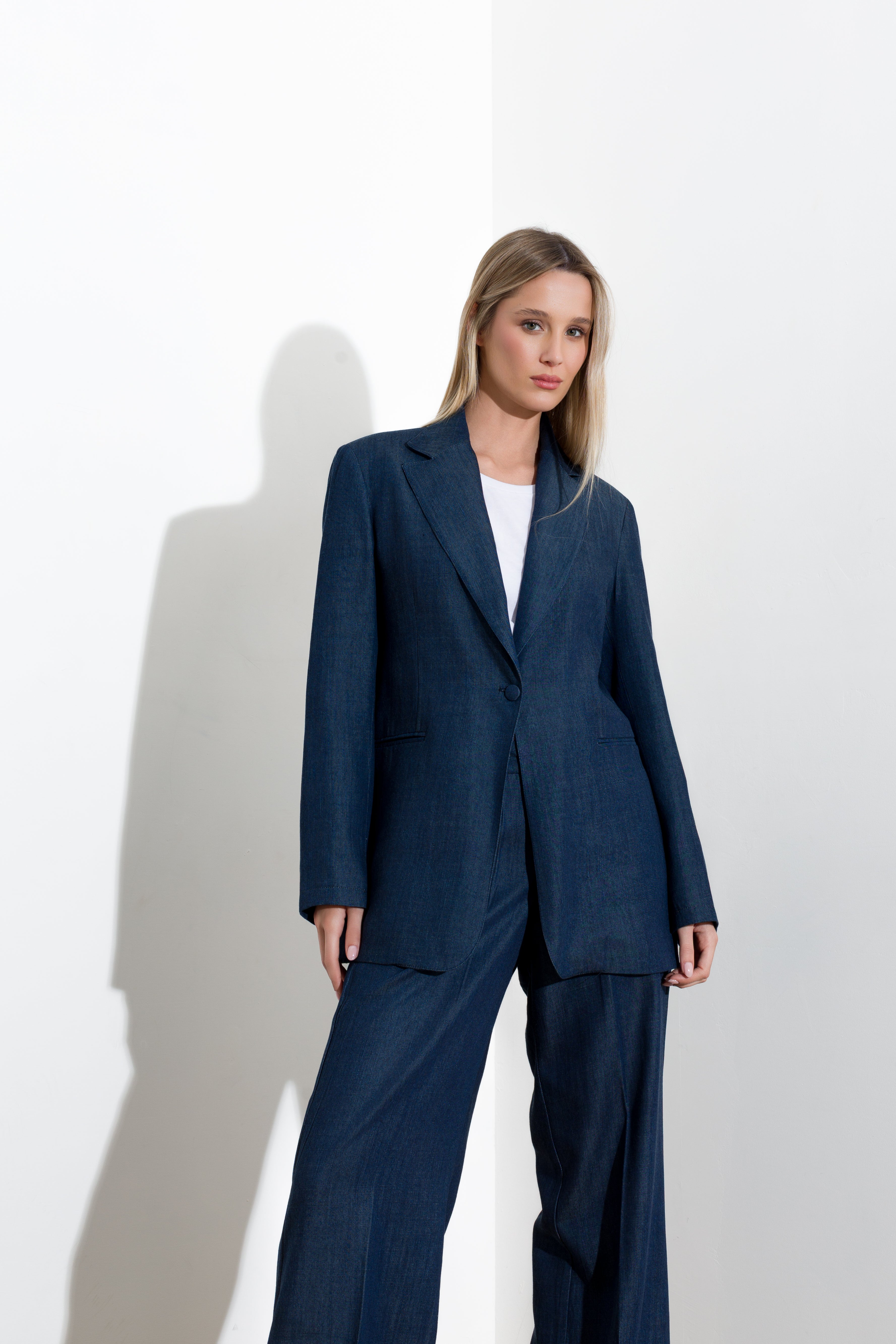 Blazer effetto denim - Compagnia Italiana