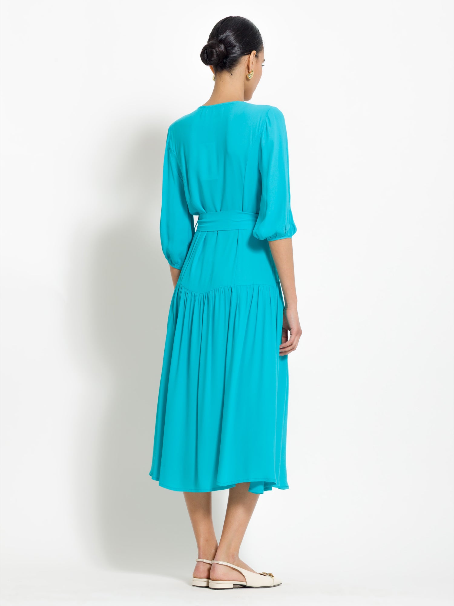Abito midi con cintura | Uncategorized da donna