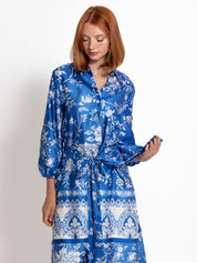 Abito midi chemisier con cintura | Uncategorized da donna