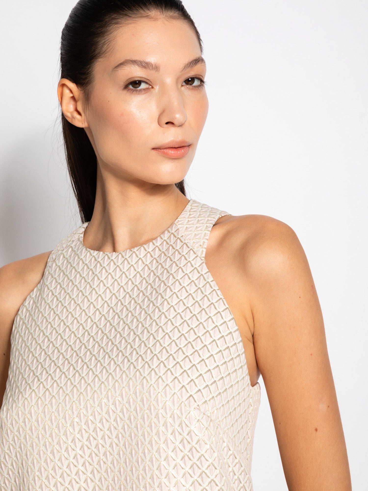 Abito corto in broccato | Uncategorized da donna