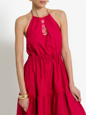 Abito lungo con dettaglio collana | Uncategorized da donna