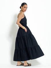 Abito lungo con dettaglio collana | Uncategorized da donna