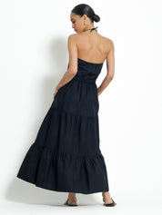 Abito lungo con dettaglio collana | Uncategorized da donna