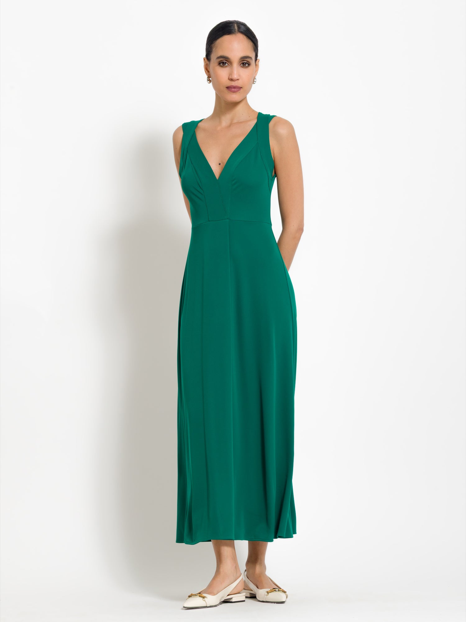 Abito lungo scollo | Uncategorized da donna