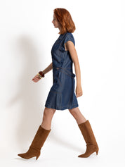 Abito corto in lyocell | Uncategorized da donna
