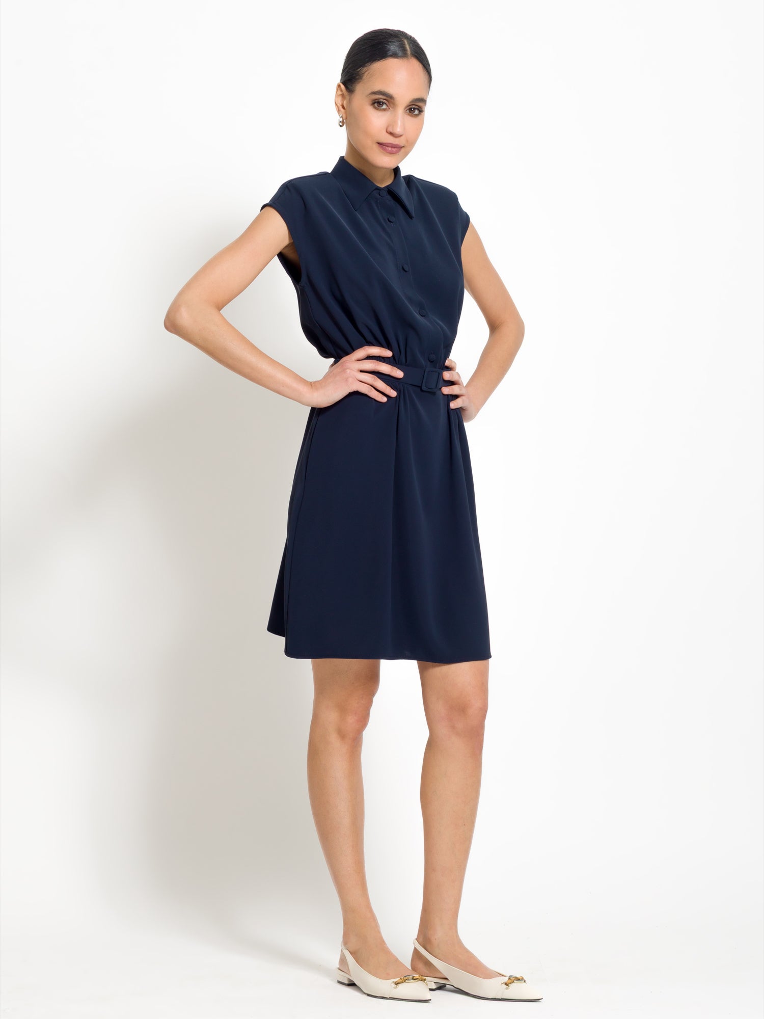 Abito corto con cintura | Uncategorized da donna