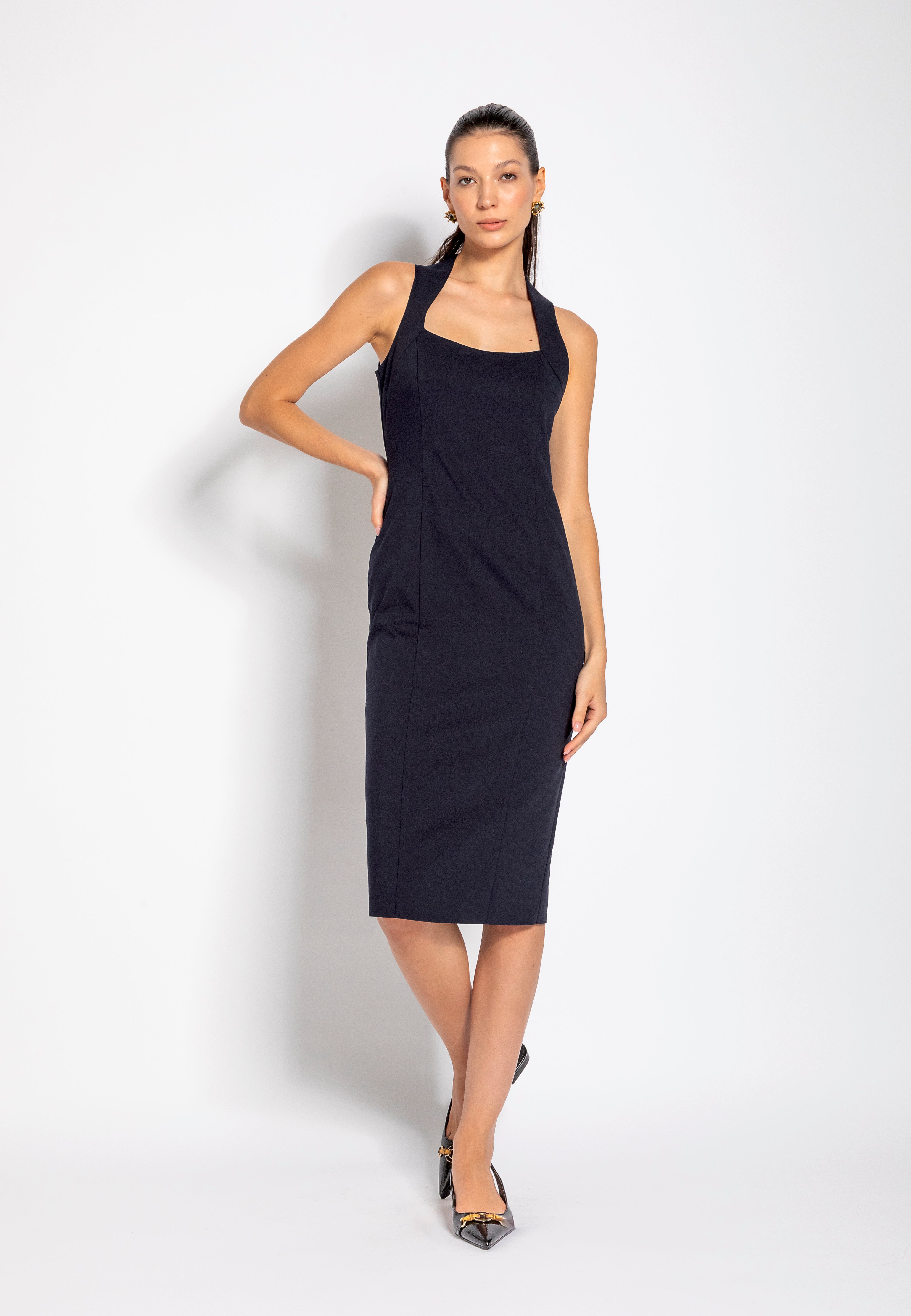 Abito a tubino in doppio cotone | Uncategorized da donna