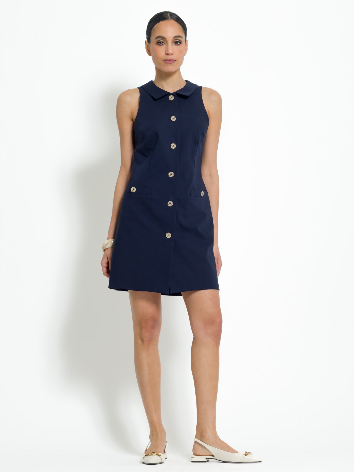 Abito corto in cotone | Uncategorized da donna
