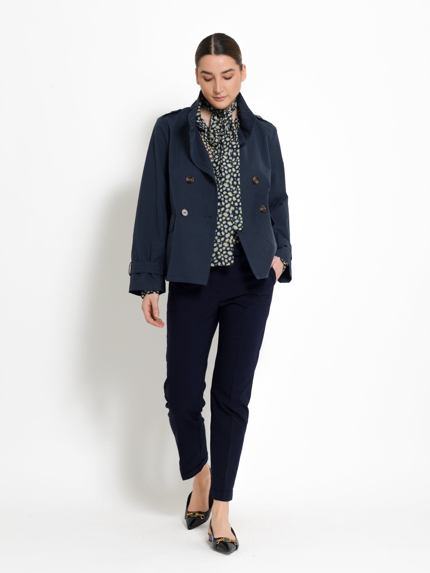 Caban doppiopetto in cotone | Uncategorized da donna