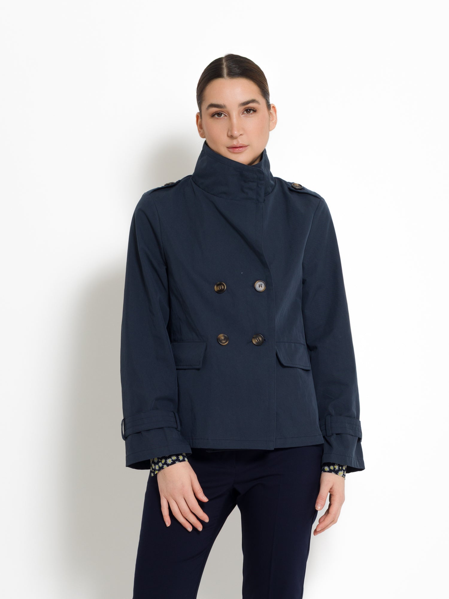Caban doppiopetto in cotone | Uncategorized da donna