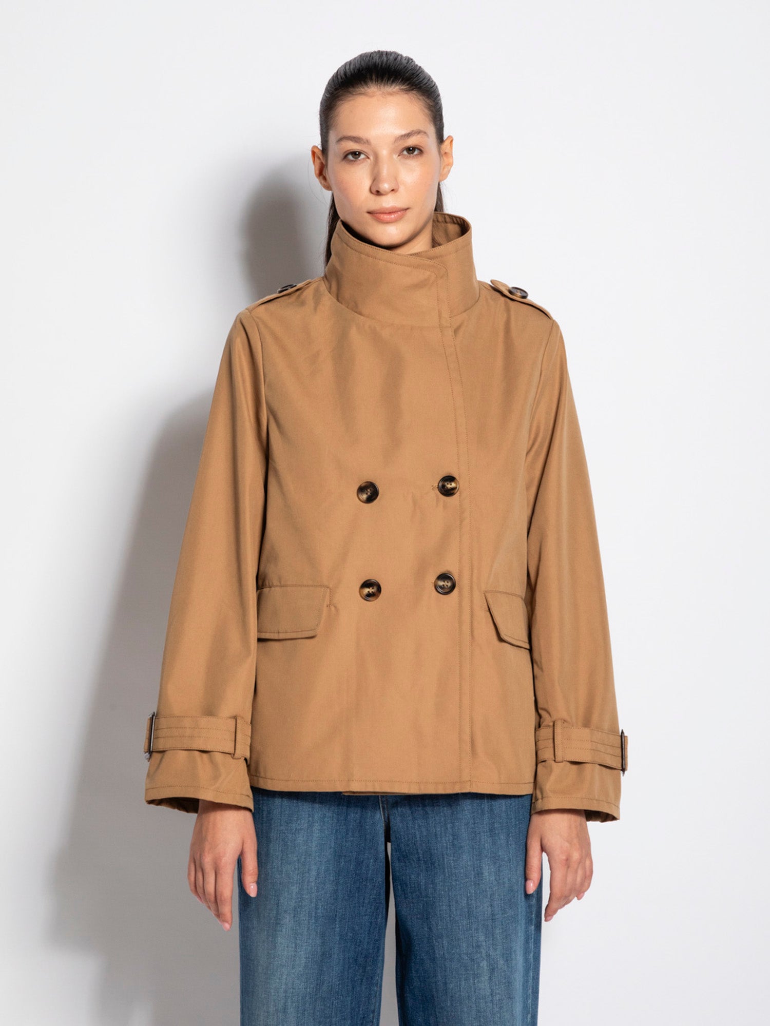 Caban doppiopetto in cotone | Uncategorized da donna