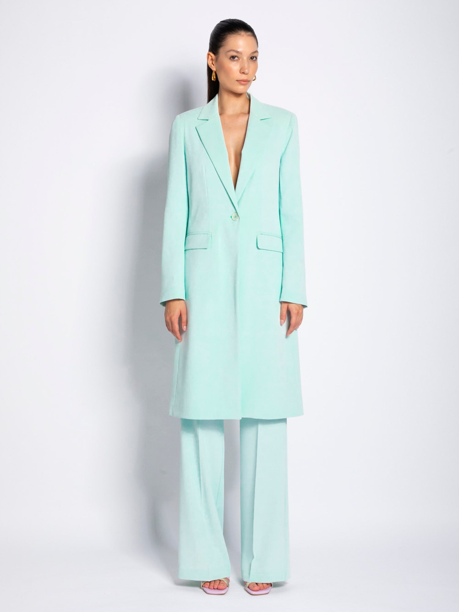 Spolverino lungo in cady fluido | Uncategorized da donna