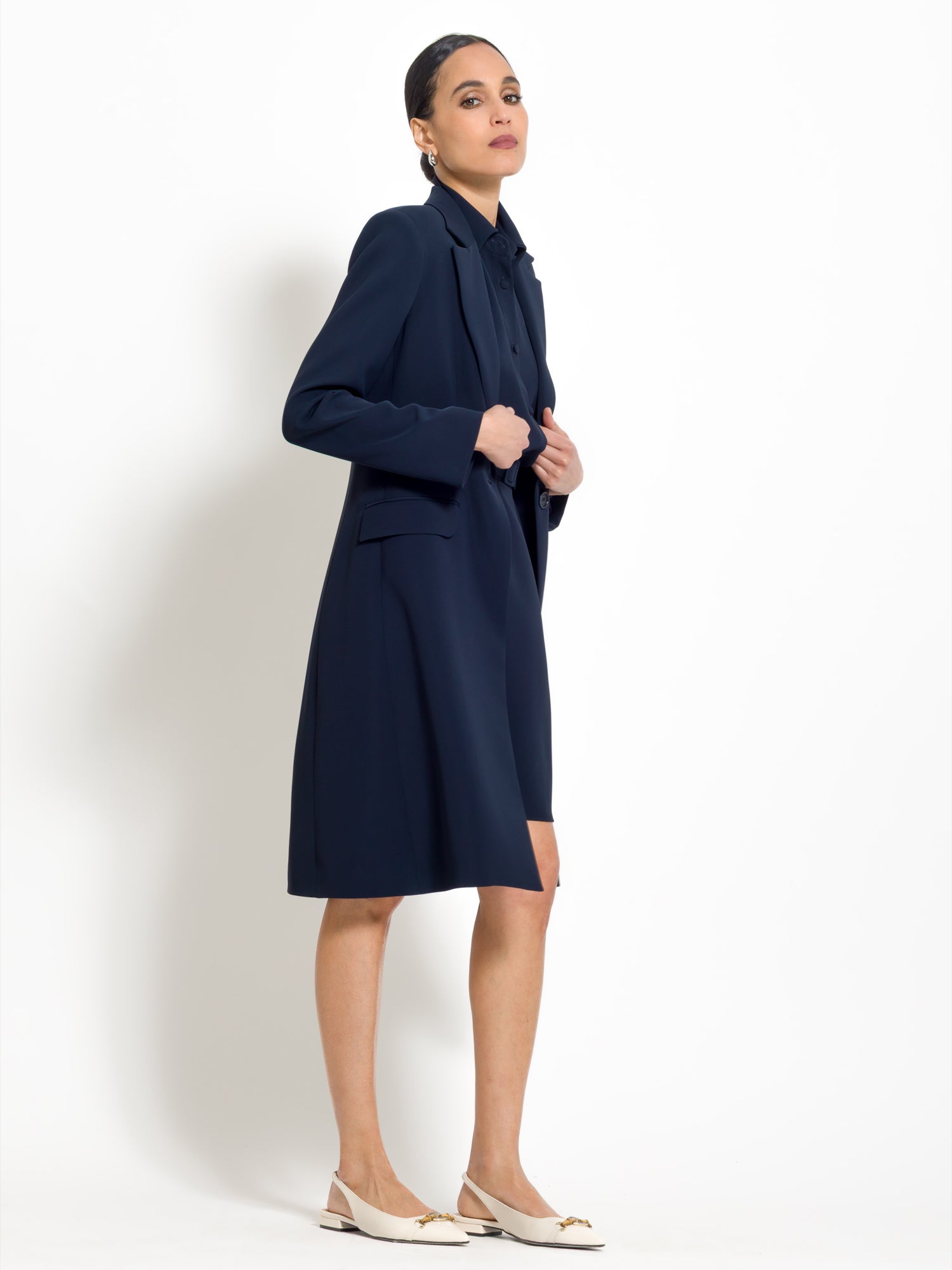 Spolverino lungo in cady fluido | Uncategorized da donna