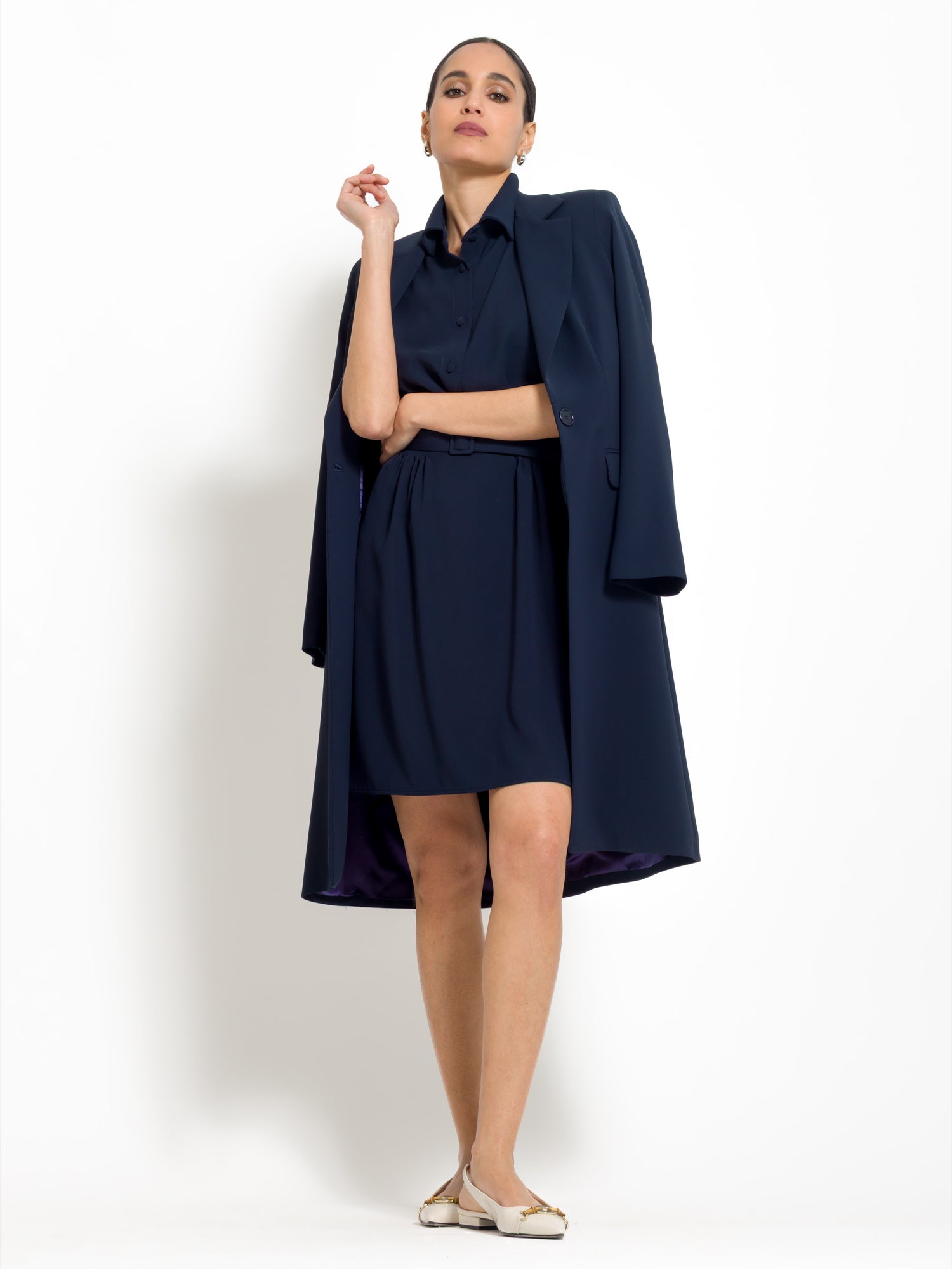 Spolverino lungo in cady fluido | Uncategorized da donna