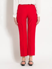 Pantalone in tessuto tecnico diagonale a trombetta | Uncategorized da donna