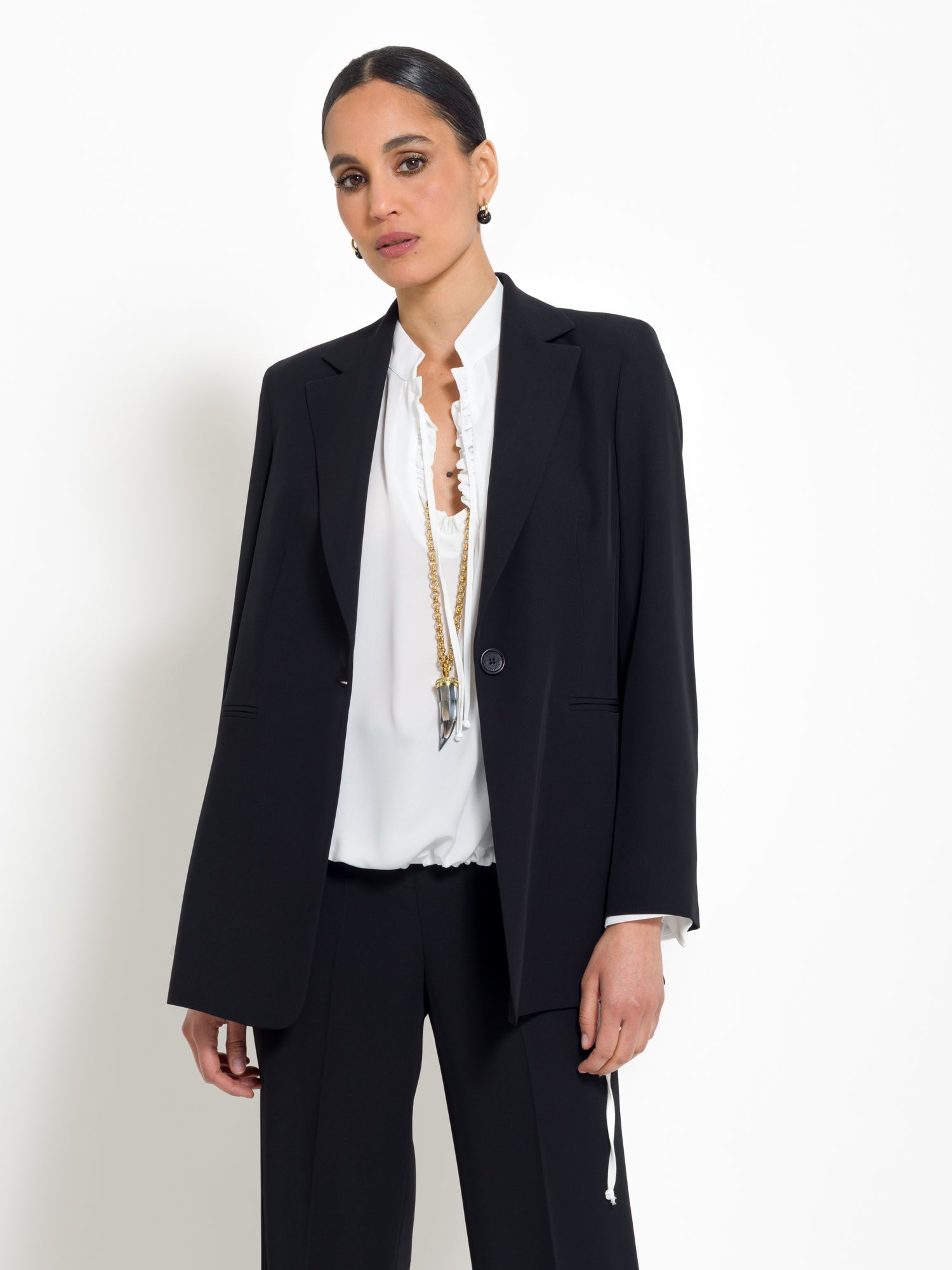 Blazer fluido monopetto | Uncategorized da donna