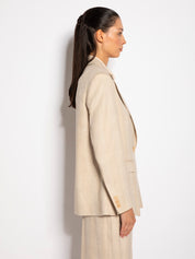 Blazer monopetto in galles fiammato | Uncategorized da donna
