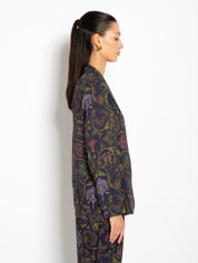 Blazer monopetto stampato | Uncategorized da donna