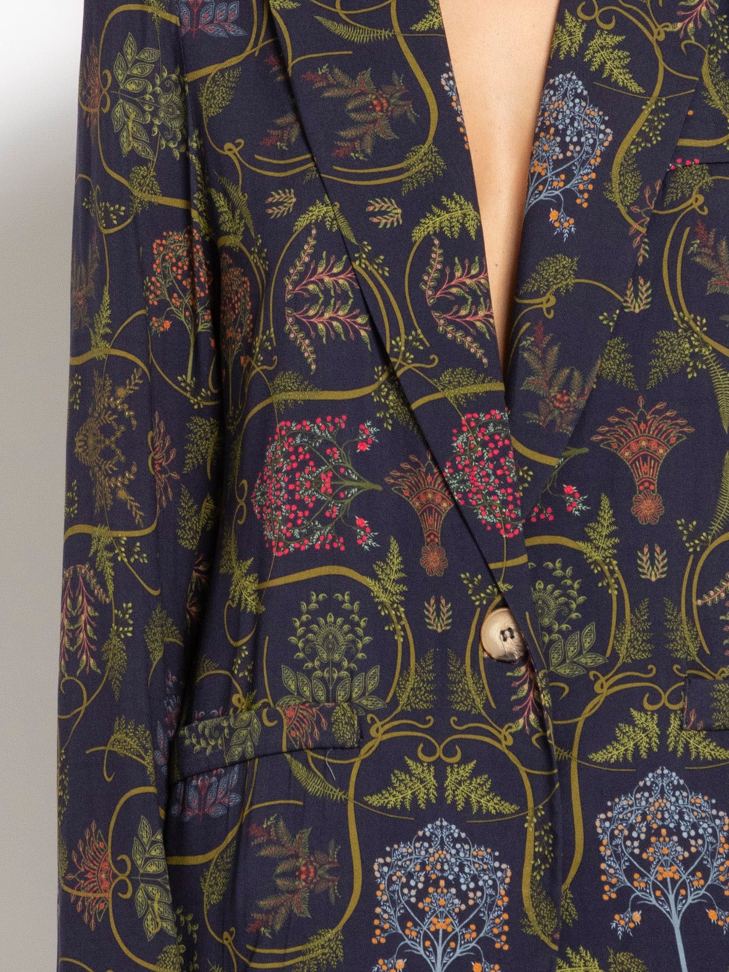 Blazer monopetto stampato | Uncategorized da donna